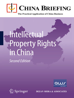 cover image of Intellectual Property Rights in China